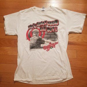 Vintage A Christmas Story Movie Promo T-Shirt Tee Size Medium
